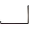 Ekena Millwork Steel Hanging Shelf Bracket, Hammered Brown 2"W x 10"D x 6 1/2"H BKTM02X10X06HSHBR - alternate 10